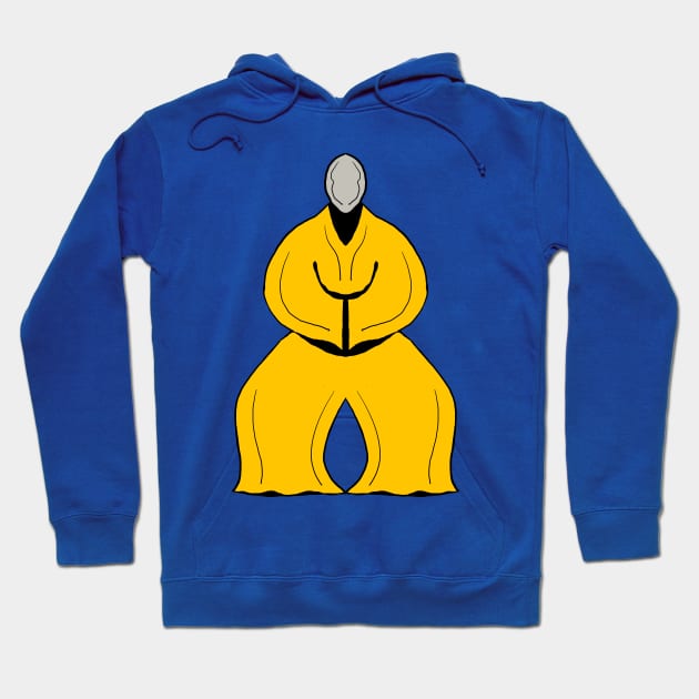 Chi Kung Standing Meditation Art Hoodie by DMcK Designs